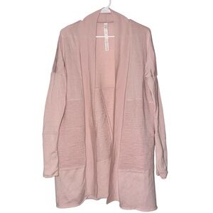 Lululemon Sits In Lotus Wrap Pink Size 6 Merino Wool